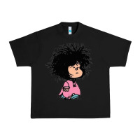 Black MAFALDA Urban Heavy Tee - linhVisuals