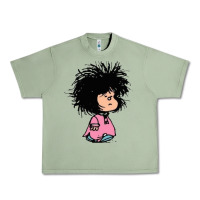 Oil Green MAFALDA Urban Heavy Tee - linhVisuals