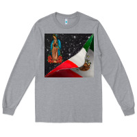 Heather Grey our lady graduap Long Sleeve Tee - CowhideDigitalArt
