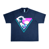Navy vaporwave aesthetic Urban Heavy Tee - linhVisuals