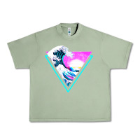 Oil Green vaporwave aesthetic Urban Heavy Tee - linhVisuals