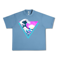 Pebble Blue vaporwave aesthetic Urban Heavy Tee - linhVisuals
