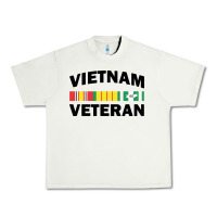 Pistachio vietnam veteran flag Urban Heavy Tee - linhVisuals