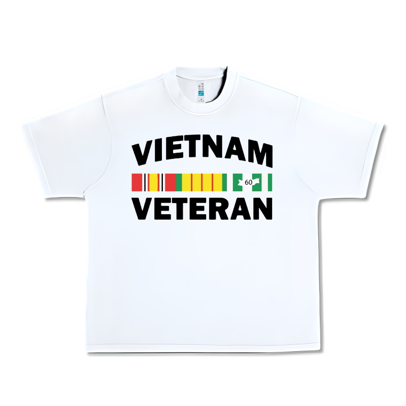 Vietnam Veteran Flag Urban Heavy Tee by linhVisuals | Teevron