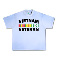 Grape Ice vietnam veteran flag Urban Heavy Tee - linhVisuals