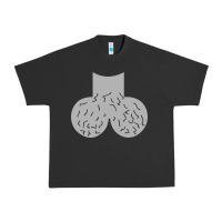Pigment Black dick head ball sack Urban Heavy Tee - linhVisuals
