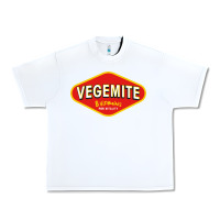 White vegemite Urban Heavy Tee - linhVisuals