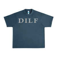 Midnight Navy dilf Urban Heavy Tee - linhVisuals