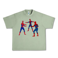 Oil Green spidey meme Urban Heavy Tee - linhVisuals