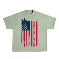 Oil Green correctional officer shirts   correctional prison officer thin silver Urban Heavy Tee - linhVisuals