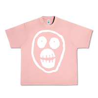 Salmon the mighty boosh monkey skull Urban Heavy Tee - linhVisuals