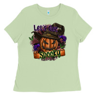 Matcha lets get spooky Ladies Tee - SublimationCraftShop