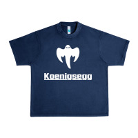 Navy ghost koenisegg Urban Heavy Tee - linhVisuals