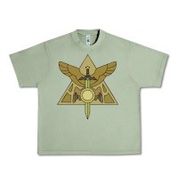 Oil Green hexside covens Urban Heavy Tee - linhVisuals
