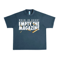 When In Doubt Empty The Magazine Urban Heavy Tee | Teevron
