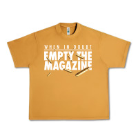 Peanut Butter when in doubt empty the magazine Urban Heavy Tee - linhVisuals