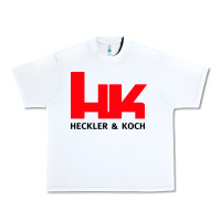 White hk black Urban Heavy Tee - linhVisuals