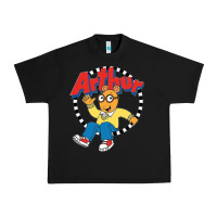 Black Funko Up Arthur Urban Heavy Tee - linhVisuals