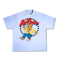 Grape Ice Funko Up Arthur Urban Heavy Tee - linhVisuals