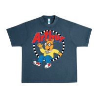 Midnight Navy Funko Up Arthur Urban Heavy Tee - linhVisuals