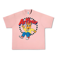 Salmon Funko Up Arthur Urban Heavy Tee - linhVisuals