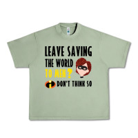 Oil Green the incredibles glitter Urban Heavy Tee - linhVisuals