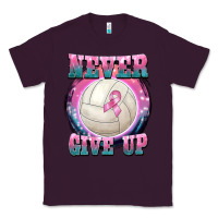Plum never give up Classic Tee - BarkalooDesign