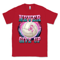 Red never give up Classic Tee - BarkalooDesign