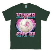 Sports Green never give up Classic Tee - BarkalooDesign