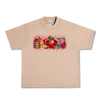Burro Merry Christmas Urban Heavy Tee - CowhideDigitalArt