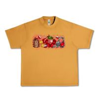 Peanut Butter Merry Christmas Urban Heavy Tee - CowhideDigitalArt