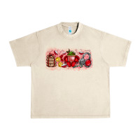 Sandshell Merry Christmas Urban Heavy Tee - CowhideDigitalArt