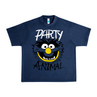Navy the muppets party animal Urban Heavy Tee - linhVisuals
