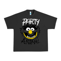 Pigment Black the muppets party animal Urban Heavy Tee - linhVisuals