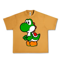 Peanut Butter Yoshi Green Urban Heavy Tee - linhVisuals