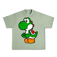 Oil Green Yoshi Green Urban Heavy Tee - linhVisuals
