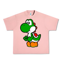 Salmon Yoshi Green Urban Heavy Tee - linhVisuals