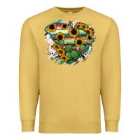 Antique Gold South Carolina State Map Premium Sweatshirt - RanaPortraitStore