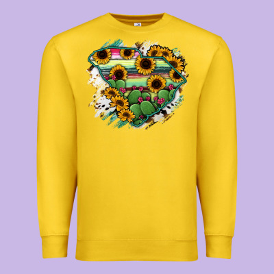South Carolina State Map Premium Sweatshirt Designed By Ranaportraitstore