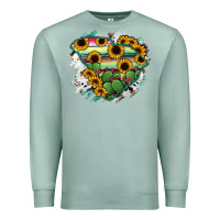 Seafoam South Carolina State Map Premium Sweatshirt - RanaPortraitStore