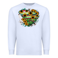 White South Carolina State Map Premium Sweatshirt - RanaPortraitStore