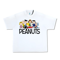 White the peanuts Urban Heavy Tee - linhVisuals