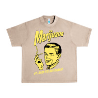 French Oak the marijuana weed Urban Heavy Tee - linhVisuals