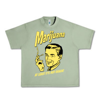 Oil Green the marijuana weed Urban Heavy Tee - linhVisuals