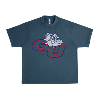 Midnight Navy gonzaga bulldogs Urban Heavy Tee - linhVisuals