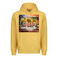 Antique Gold patriotic yaya tumbler Premium Hoodie - BarkalooDesign