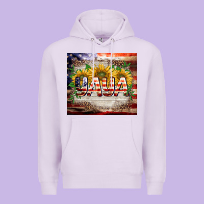Patriotic Yaya Tumbler Premium Hoodie Designed By Barkaloodesign