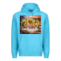 Ocean Blue patriotic yaya tumbler Premium Hoodie - BarkalooDesign