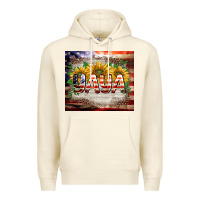Sandshell patriotic yaya tumbler Premium Hoodie - BarkalooDesign