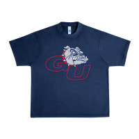 Navy gonzaga bulldogs Urban Heavy Tee - linhVisuals